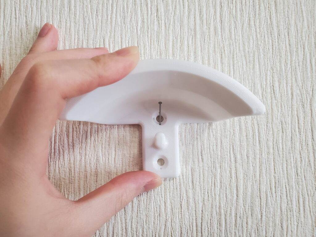 石膏ボード壁への取り付け手順の写真01